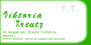 viktoria kreutz business card